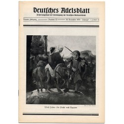 Deutsches Adelsblatt. 9. Jahrgang (1970). Nr 12 (10 XII 1970) [Wolf Huber: Die Flucht nach Ägypten]