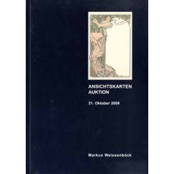 [Markus Weissenböck]. 28. Ansichtskarten Auktion. Auktion am 31 Oktober im Hotel Mercure City Salzburg