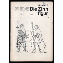 Die Zinnfigur. Monatsschrift für Sammler und Liebhaber kulturhistorischer Zinnfiguren. 22. Jahrgang (1974). Nr 1, 2, 3, 4, 5, 6,