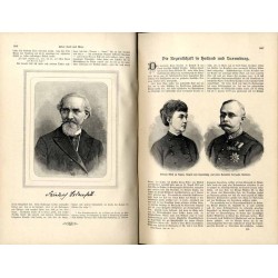 Ueber Land und Meer. Deutsche Illustrirte Zeitung. (1888/89). Heft 1-13. 3t. w 3 voluminach