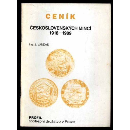 Cenik Československých minci