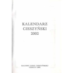 Kalendarz Cieszyński 2002