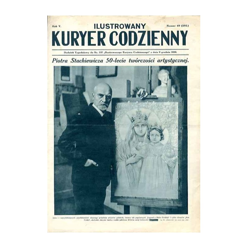 Ilustrowany Kurier Codzienny. Bezpłatny dodatek tygodniowy "Ilustrowanego Kuriera Codziennego" do nr 337. R.5 (1929). Nr 49 (252