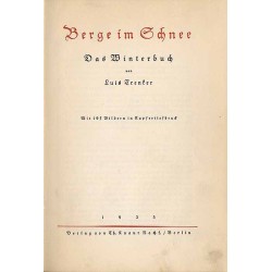 Berge im Schnee. Das Winterbuch
