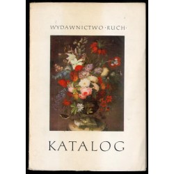 Katalog reprodukcji malarstwa Wydawnictwa "Ruch" 1962-1971