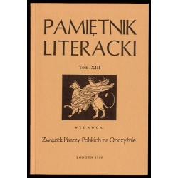Pamiętnik Literacki. T.13