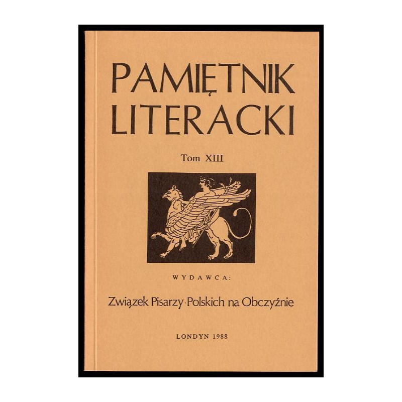 Pamiętnik Literacki. T.13