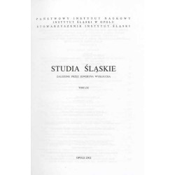 Studia Śląskie. T.61 (2002)