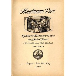 Hauptmanns Puck. Erzählung für Mädchen von 12-14 Jahren