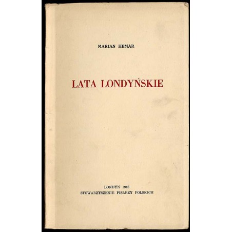 Lata londyńskie