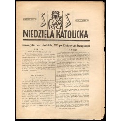 Niedziela Katolicka. R.6 (23 X 1938) nr 43