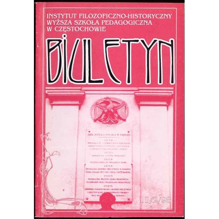Biuletyn. Nr 11 (2) 1998