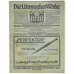 Die Uhrmacher-Woche. Leipziger Uhrmacher-Zeitung. 31. Jahrgang (1924). Nr 9 (1.03.1924)
