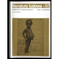 Literatura Ludowa. Dwumiesięcznik naukowo-literacki. R.36 (1992). Nr 1-6