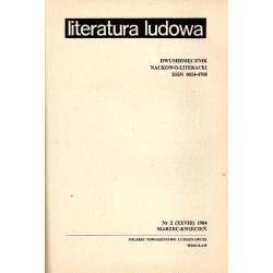 Literatura Ludowa. Dwumiesięcznik naukowo-literacki. R.36 (1992). Nr 1-6