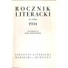 Rocznik Literacki za rok 1934 (R.3)