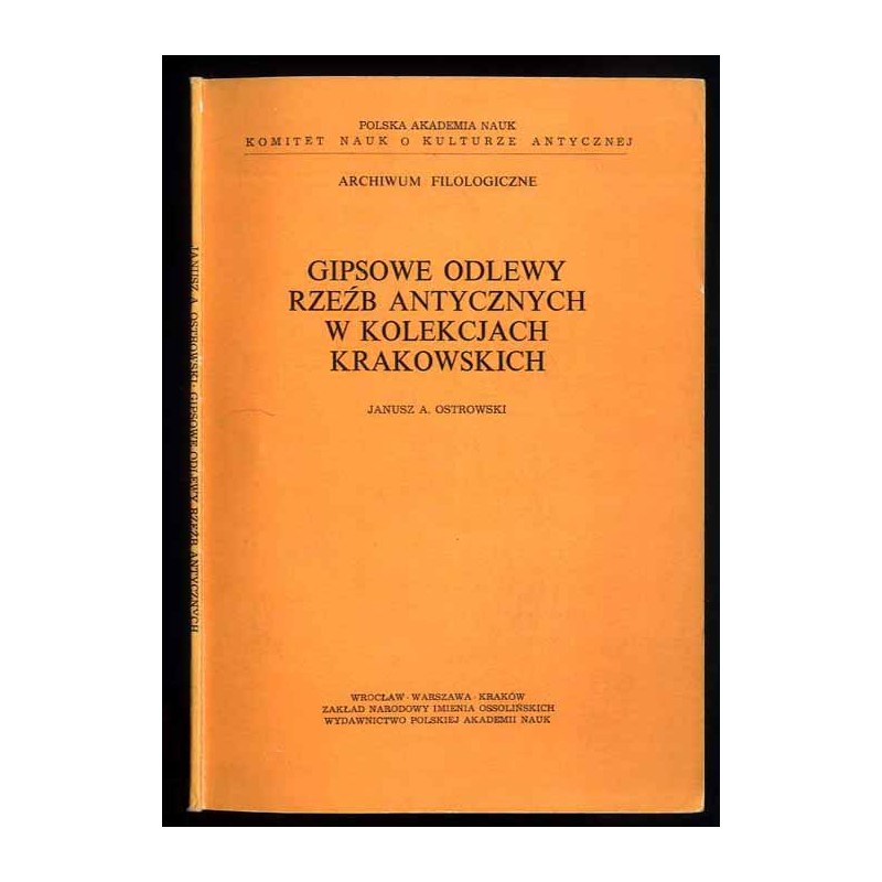 Gipsowe odlewy rzeźb antycznych w kolekcjach krakowskich