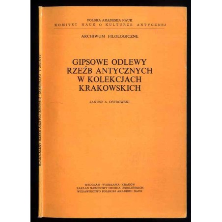 Gipsowe odlewy rzeźb antycznych w kolekcjach krakowskich