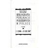 Bibliografia publikacji podziemnych w Polsce. T.2: 1 I 1986 - 31 XII 1987