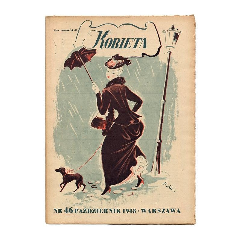 Kobieta. Tygodnik. 1948. Nr 46 (Październik 1948) [Hanna Kędzierska-Przeździecka]