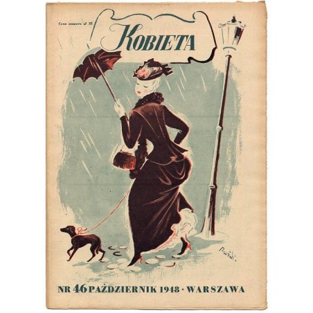 Kobieta. Tygodnik. 1948. Nr 46 (Październik 1948) [Hanna Kędzierska-Przeździecka]