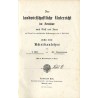 Der landwirtschaftliche Unterricht im Seminar nach Stoff und Form auf Grund der ministeriellen Bestimmungen vom 1. Juli 1901. 3