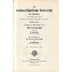 Der landwirtschaftliche Unterricht im Seminar nach Stoff und Form auf Grund der ministeriellen Bestimmungen vom 1. Juli 1901. 3
