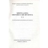 Miscellanea historico-archivistica. T.1 (1985): 175-lecie Archiwum Głównego Akt Dawnych
