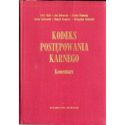 Kodeks Postępowania Karnego. Komentarz. Stan prawny na dzień 1 kwietnia 1971 r