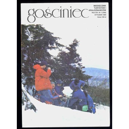 Gościniec. Miesięcznik turystów i krajoznawców. R.21 (1989). Nr 1-12 (230-242) (komplet)
