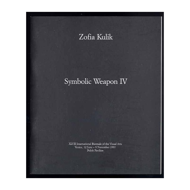 Zofia Kulik. Symbolic Weapon IV. XLVII International Biennale of the Visual Arts. Venice, 12 June - 9 November 1997. Polish Pavi