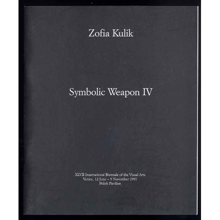 Zofia Kulik. Symbolic Weapon IV. XLVII International Biennale of the Visual Arts. Venice, 12 June - 9 November 1997. Polish Pavi