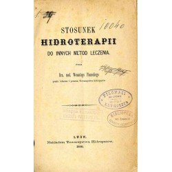 Stosunek hidroterapii do innych metod leczenia