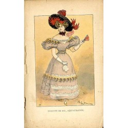 Mesdames nos aïeules. Dix siècles d'élégances / 29 chromolitografii