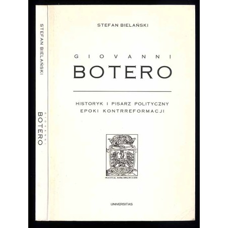 Giovanni Botero historyk i pisarz polityczny epoki kontrreformacji