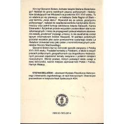 Giovanni Botero historyk i pisarz polityczny epoki kontrreformacji