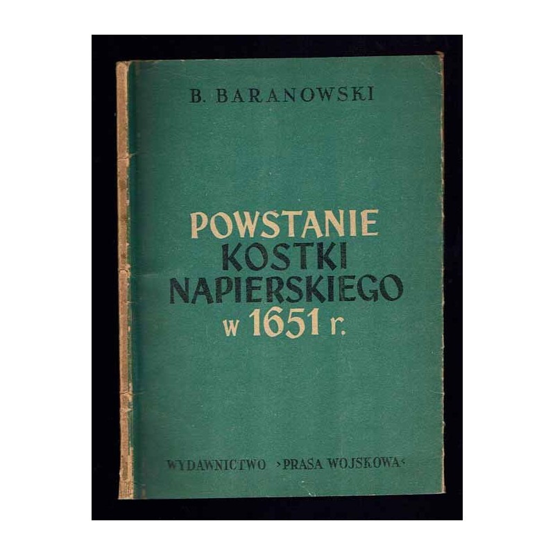 Powstanie Kostki Napierskiego w 1651 r