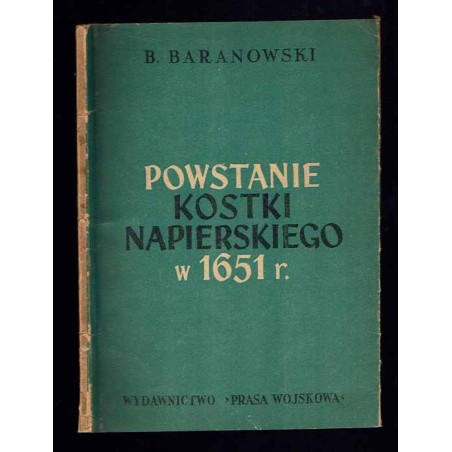 Powstanie Kostki Napierskiego w 1651 r