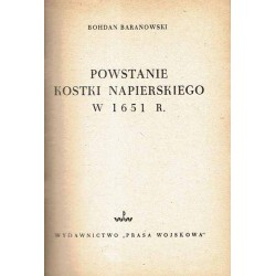 Powstanie Kostki Napierskiego w 1651 r