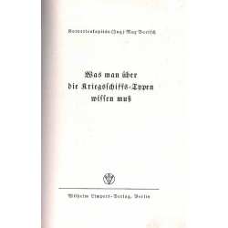 Was man über die Kriegsschiffs-Typen wissen muß