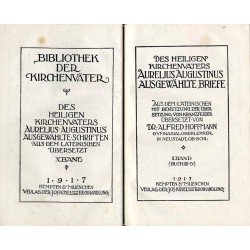 Bibliothek der Kirchenväter. Eine Auswahl Patristischer Werke in deutscher übersetzung. Reihe 1. B. 30: Des Heiligen Kirchenvate
