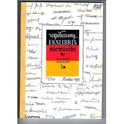 Współczesny ekslibris niemiecki. Katalog wystawy, Muzeum Historyczne Miasta Krakowa "Krzysztofory", 7 maja - 30 czerwca 1995 r
