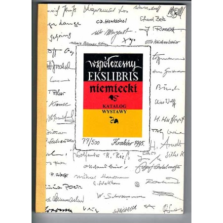 Współczesny ekslibris niemiecki. Katalog wystawy, Muzeum Historyczne Miasta Krakowa "Krzysztofory", 7 maja - 30 czerwca 1995 r
