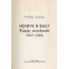 Henryk III Biały. Książę wrocławski (1247-1266)