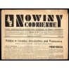 Nowiny Codzienne. Pismo poświęcone sprawom ludu polskiego na Śląsku Opolskim. R.26 (1936). Nr 188 (18 sierpnia 1936)