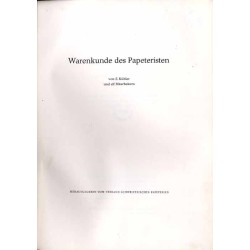 [papiernictwo] Warenkunde des Papeteristen