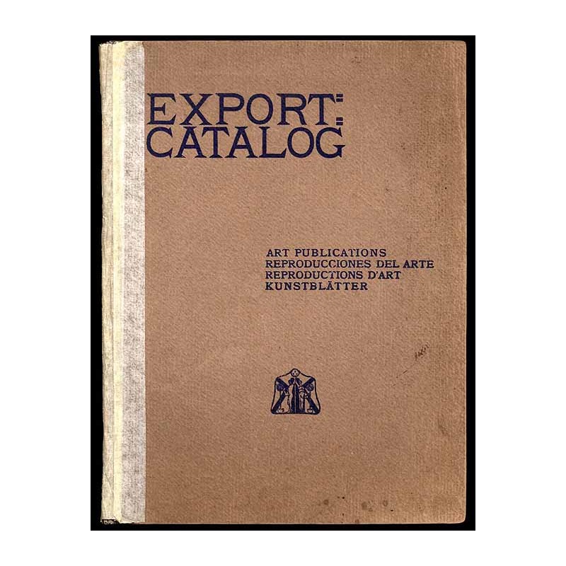 Export Catalog. Art Publications. Reproducciones del Arte. Reproductions d'art. Kunstblätter
