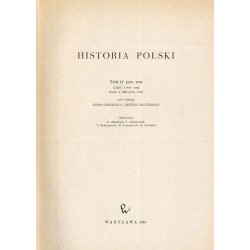 Historia Polski. T.4: 1918-1939. Cz.1: 1918-1926. Rozdz.1: I-XIII (1918-1921)