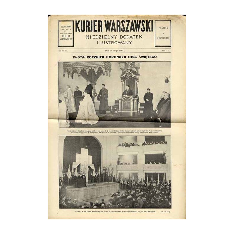 Kurjer Warszawski. Niedzielny dodatek ilustrowany. R.117 (1937). Nr 52 (21 lutego 1937) / Warszawa, Szlakiem II Brygady