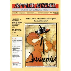 Sammler Anzeiger. Gazette des Collectionneurs. R.10 (1990). Nr 10 (Oktober 1990)